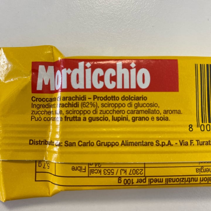 review photo of Veggy Good Mordicchio shared by @rossafeltra on 08 Apr 2022 - review