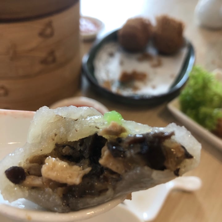 photo of Lotus Vegetarian Restaurant Truffle Mixed Mushroom Dumplings shared by @miriamy on  02 Feb 2021 - review
