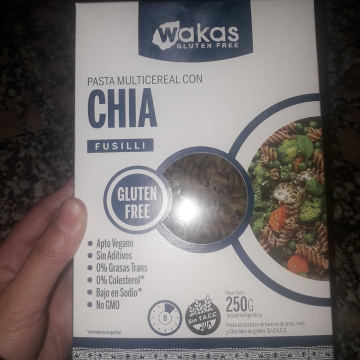 photo of Wakas Pasta Multicereal con Chia shared by @rochyalmendra on  19 Mar 2021 - review