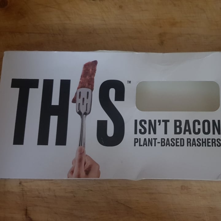 photo of THIS This isn't Bacon Plant-Based Rashers shared by @surfinggraham on  21 Dec 2020 - review