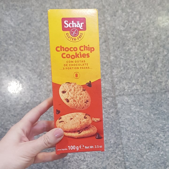 photo of Schär Gluten Free Choco Chip Cookies shared by @luciamilici1 on  17 Jul 2021 - review