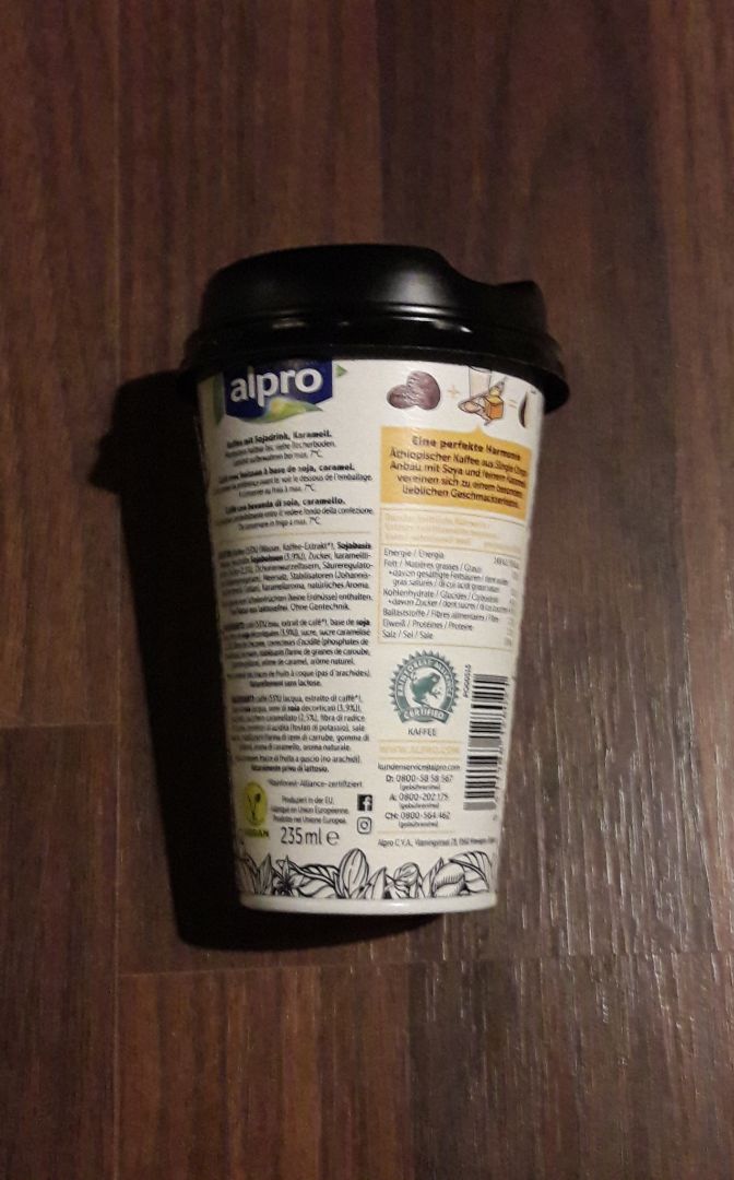 review photo of Alpro Plant-based Baristas Almond/Mandel Caffe shared by @hamburgerdeern91 on 14 Feb 2020 - review