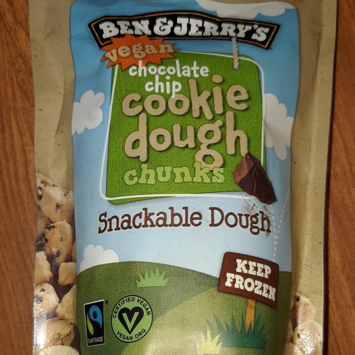 photo of Ben & Jerry's Chocolate Chip Cookie Dough Chunks Snackable Dough shared by @lynnjen32o on  27 Oct 2021 - review