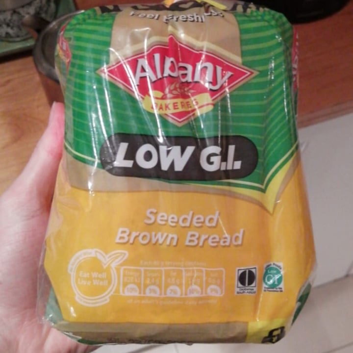 photo of Albany Bakeries Low gi brown bread shared by @wildkelso on  25 Aug 2020 - review