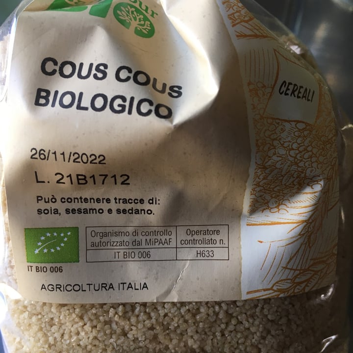 photo of Carrefour Bio Cous cous biologico shared by @stellinafrancy on  30 Mar 2022 - review