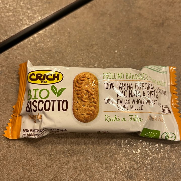 review photo of Crich Bio biscotto integrale shared by @lavaleveg on 23 Jun 2022 - review