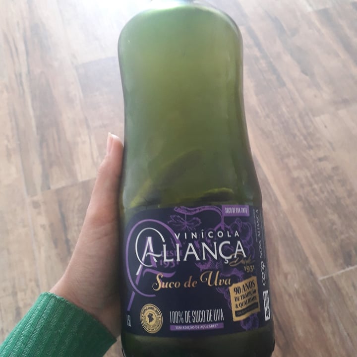 photo of Vinicola aliança Suco De Uva Tinto shared by @lorrana on  06 Jun 2022 - review