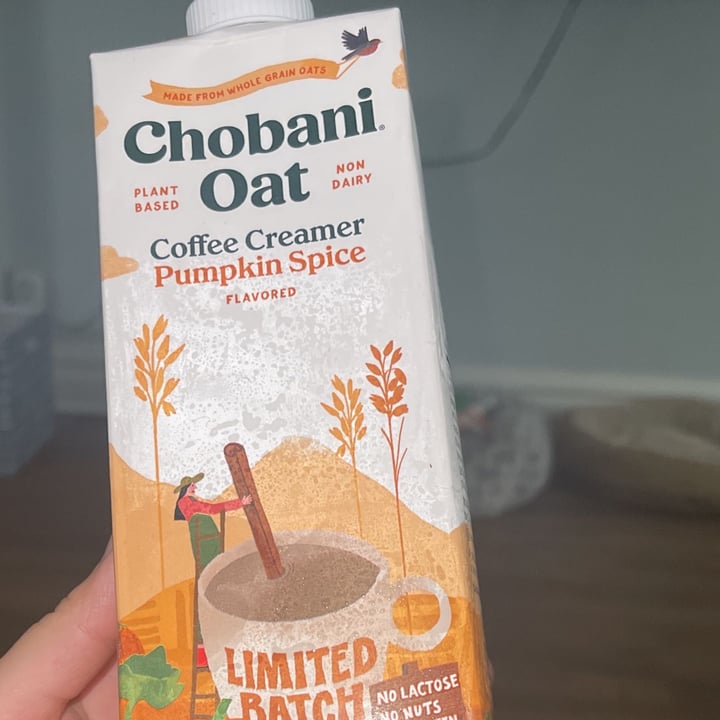 photo of Chobani Pumpkin spice Creamer shared by @lavenderqueen16 on  07 Oct 2021 - review