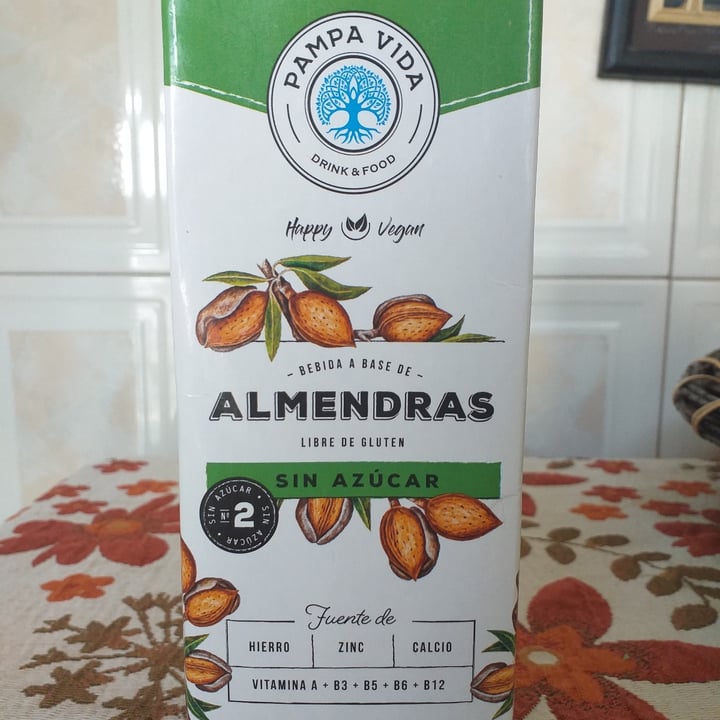 photo of Pampa Vida Leche de Almendras Sin Azúcar shared by @solmichelle on  29 Sep 2020 - review