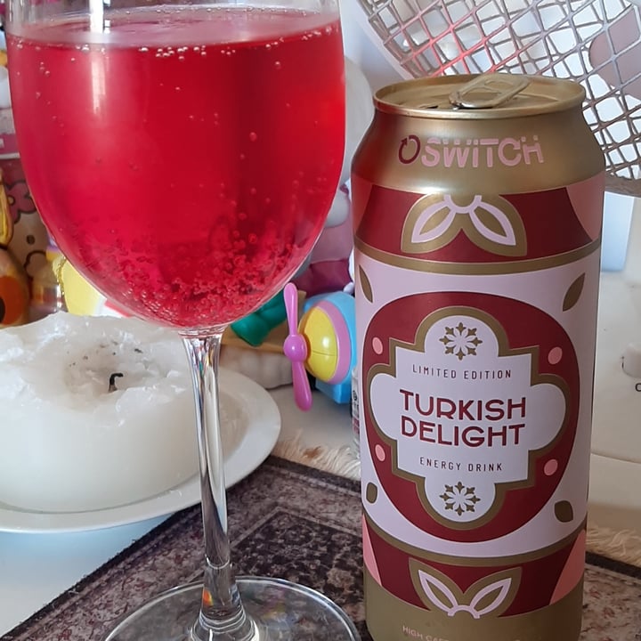 photo of Switch energy drinks Turkish Delight shared by @punkhippiesa on  18 May 2022 - review