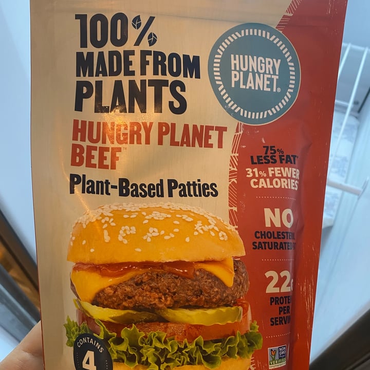 photo of Hungry Planet Hungry Planet Beef Patties shared by @plantbasedlotti on  01 Nov 2021 - review