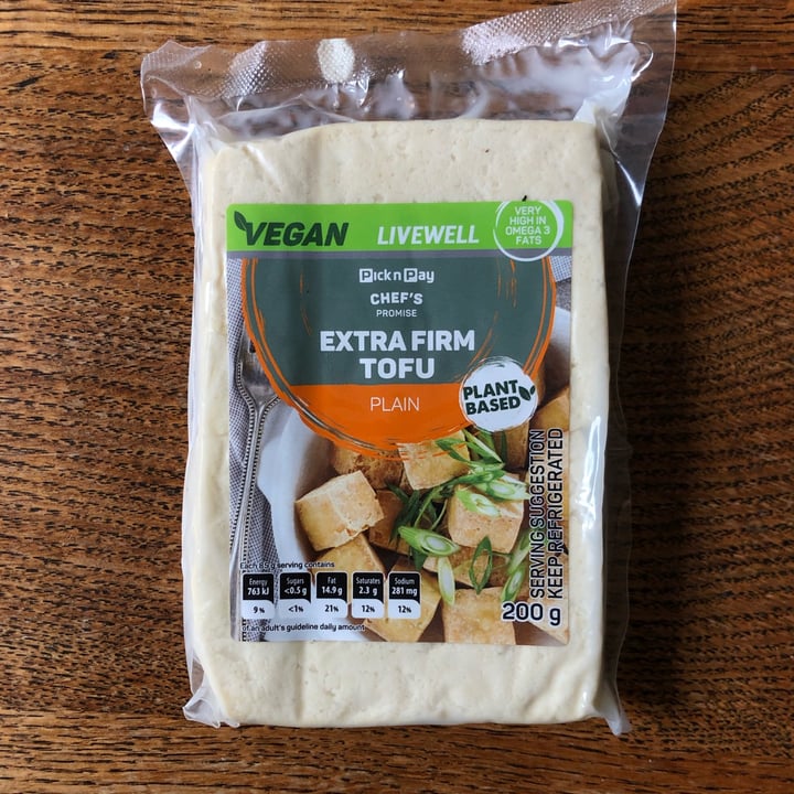 photo of Pick n Pay Extra Firm Tofu shared by @ellaaaa on  18 Nov 2021 - review