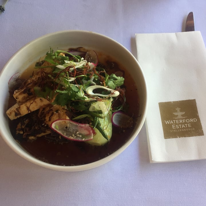 photo of Waterford Wine Estate Grilled Ginger and Soy Tofu shared by @melanie1512 on  17 Jan 2022 - review
