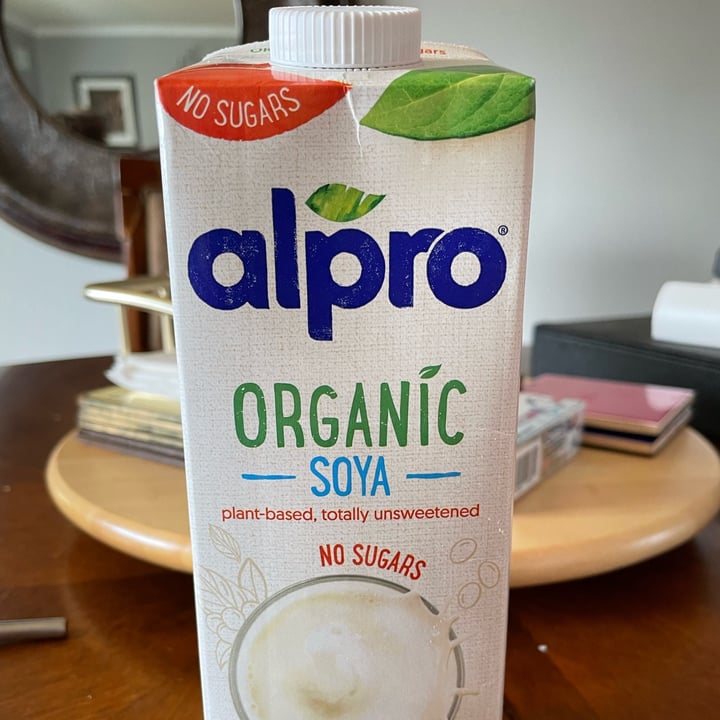 photo of Alpro Organic Soya No Sugar shared by @federicalazzari on  20 Mar 2022 - review