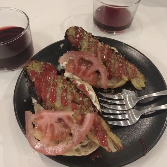 菜肴“Tapa de tortilla”的照片