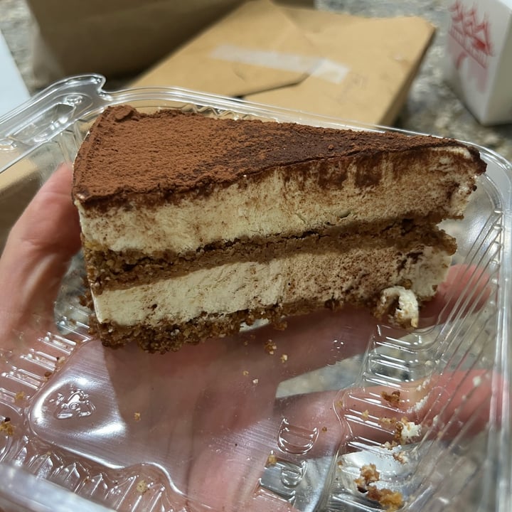 review photo of Loving Hut tiramisu shared by @slimshannon on 06 May 2022 - review