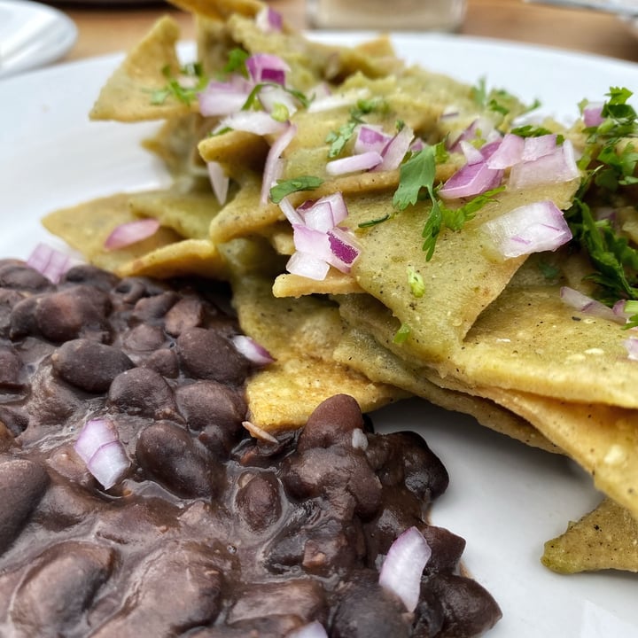 photo of Capuchino Café Chilaquiles Sencillos (verdes) shared by @leac on  25 Dec 2021 - review