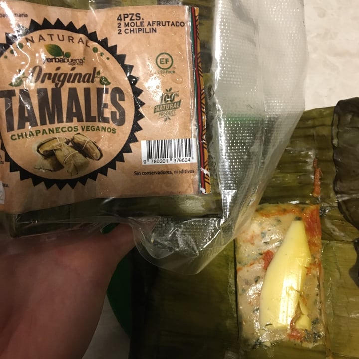 photo of Yerbabuena Tamales chiapanecos shared by @dh on  03 Aug 2022 - review