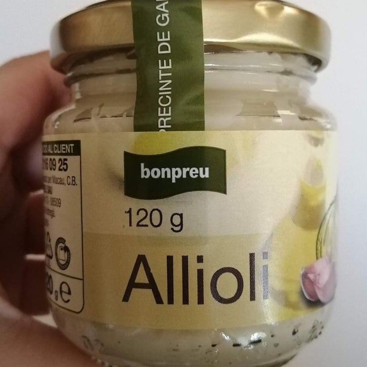 photo of Bonpreu Allioli shared by @valeriagarcia on  01 Sep 2020 - review