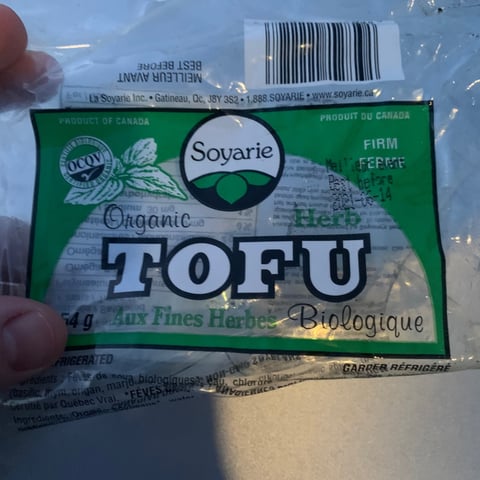 Soyarie - Tofu Bio - Ferme - Nature 454g