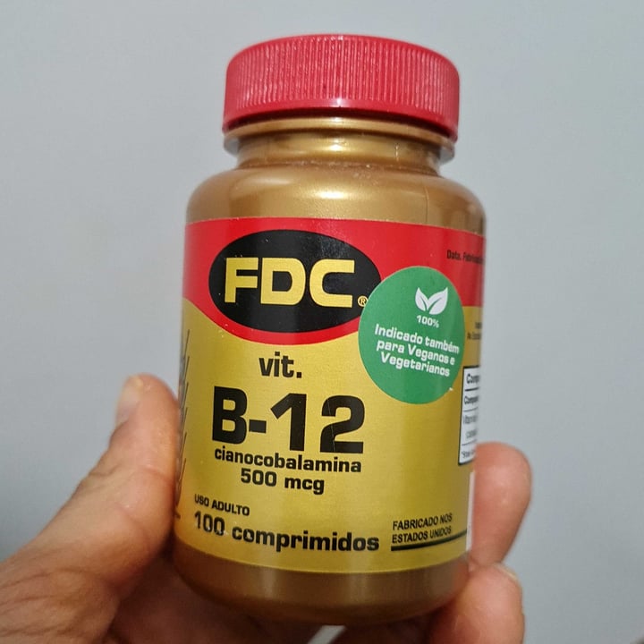 photo of FDC Vitaminas Vitamina B12 shared by @claraviegas on  15 Jul 2021 - review
