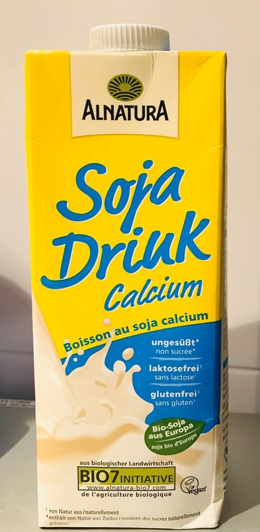 review photo of Alnatura Soja Drink Calcium shared by @karrotkarma on 18 Jan 2020 - review