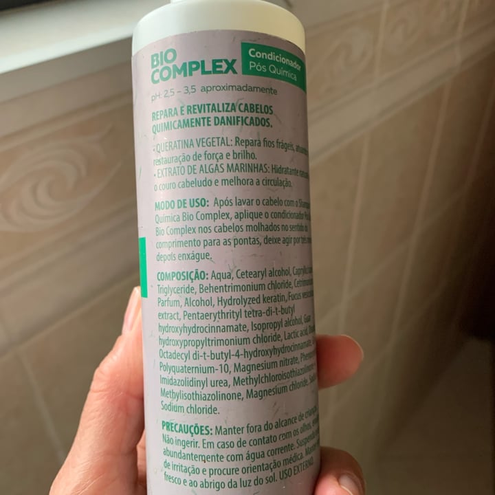 photo of Shampoo e condicionador Para Cabelo Liso Saronline Vegano Condicionador shared by @elvira18 on  02 May 2022 - review