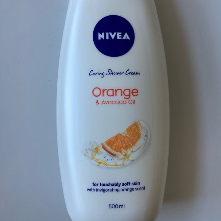 Nivea Caring Shower Cream Orange and Avocado Review abillion