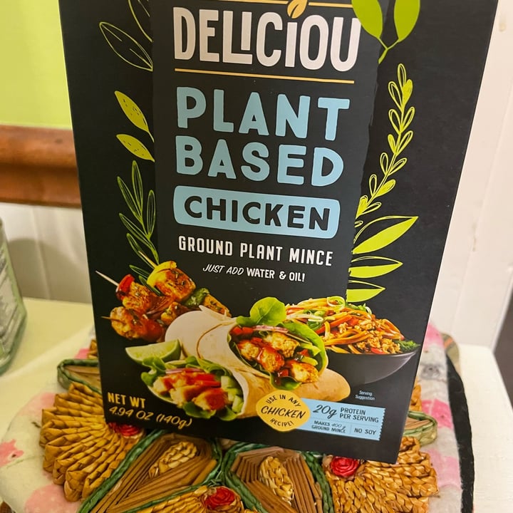 photo of Deliciou Plant Based Chicken shared by @omifan on  26 May 2022 - review