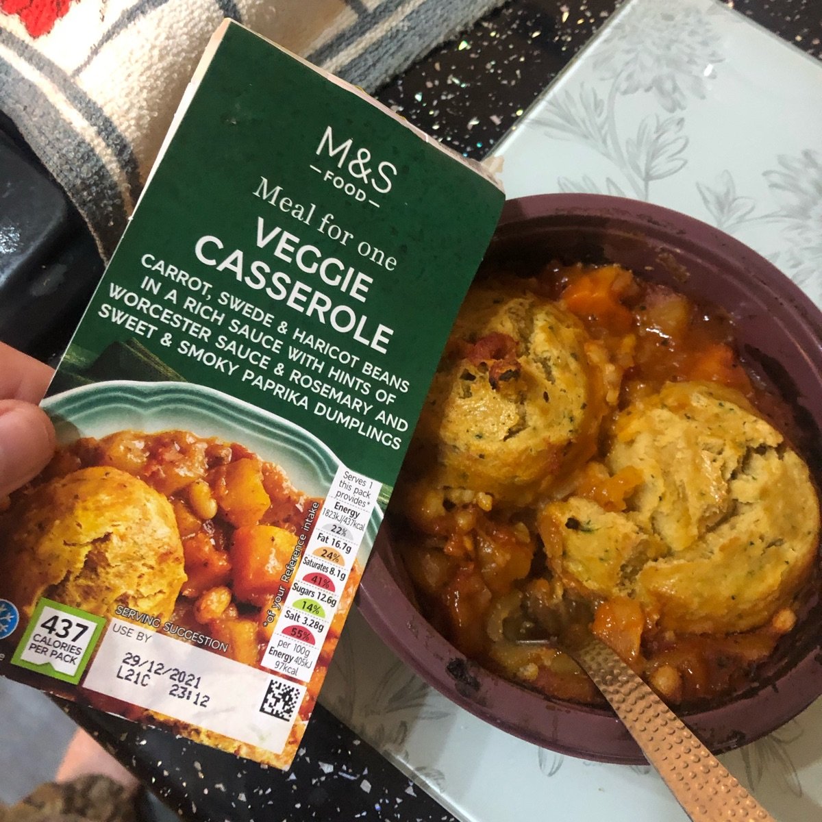 Marks & Spencer Food (M&S) Veggie casserole Reviews abillion