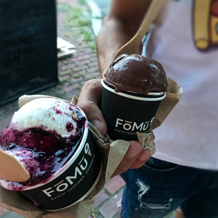 photo of FoMu Blueberry crumble ice cream shared by @xpadrile on  04 Sep 2020 - review