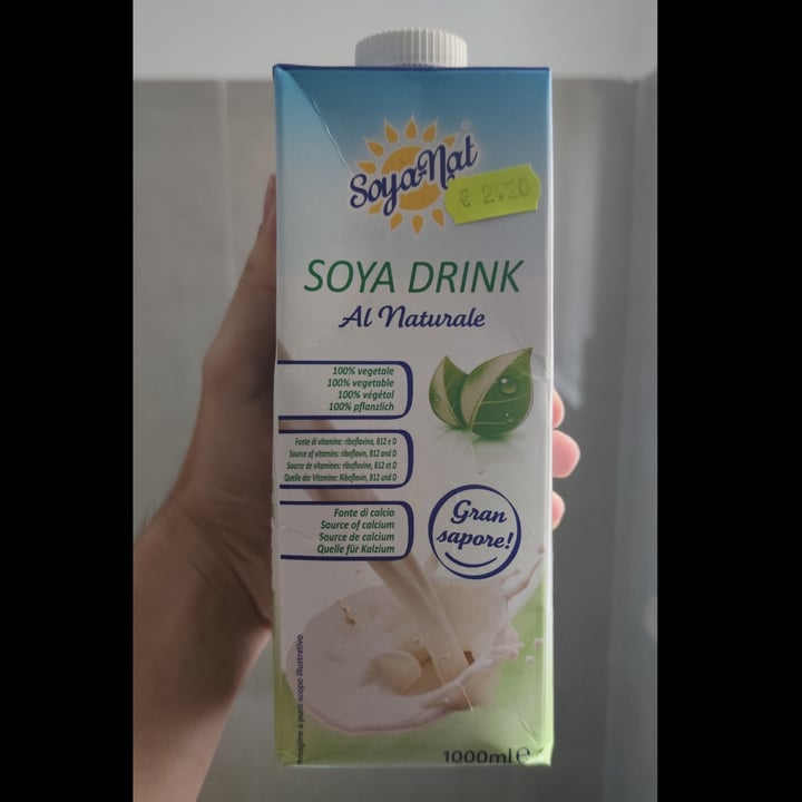 photo of Soya-Nat Soya Drink shared by @animalsavematteo on  11 Nov 2021 - review