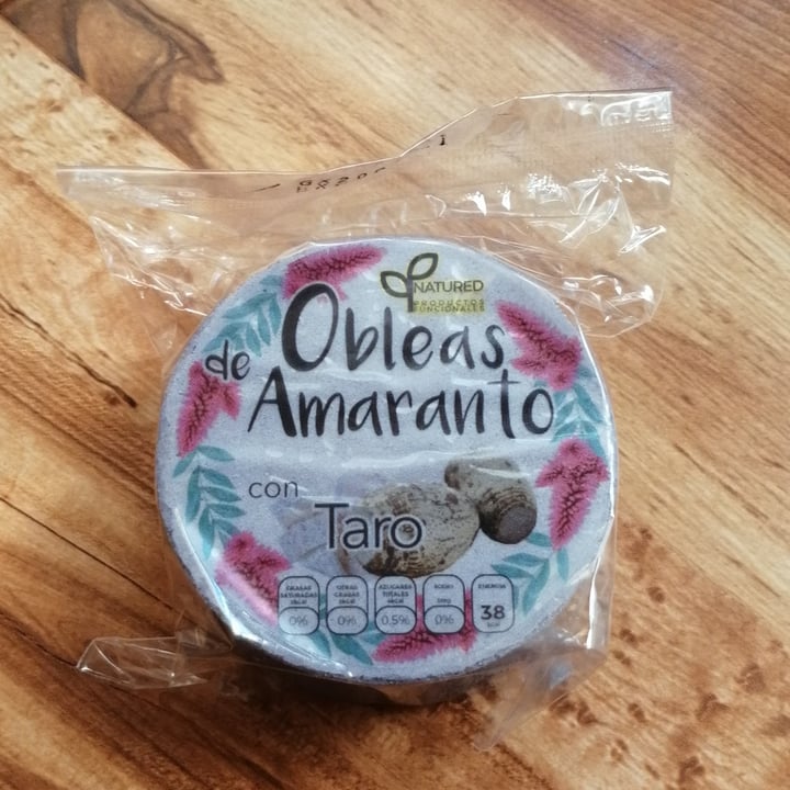review photo of Natured Obleas de amaranto con taro shared by @taniamirel on 07 Mar 2021 - review