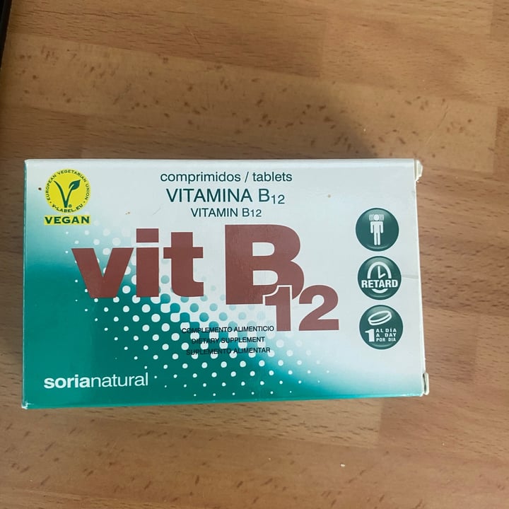 photo of Soria Natural Pastillas de vitamina B12 shared by @thebestvegan on  06 Jul 2021 - review