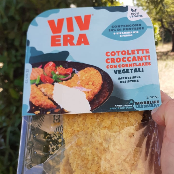 photo of Vivera Cotoletta croccante con cornflakes shared by @nadiamincuzzi on  04 Aug 2022 - review