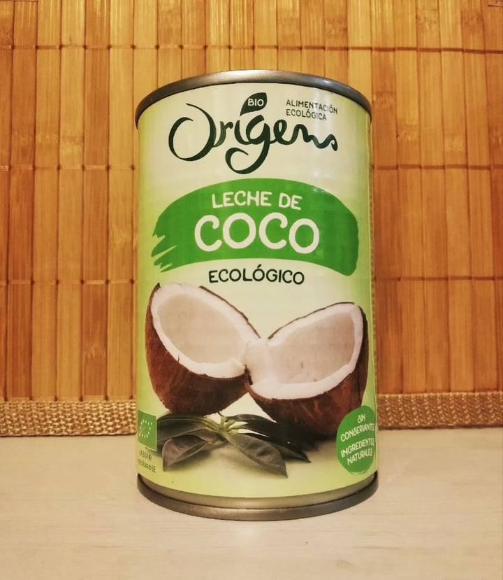 photo of Orígens Organic Food Leite de Coco shared by @myvegang on  04 Apr 2020 - review