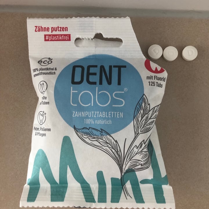 photo of DENTTABS Denttabs Zahnputztabletten shared by @sunfloweryellow on  28 Jun 2021 - review