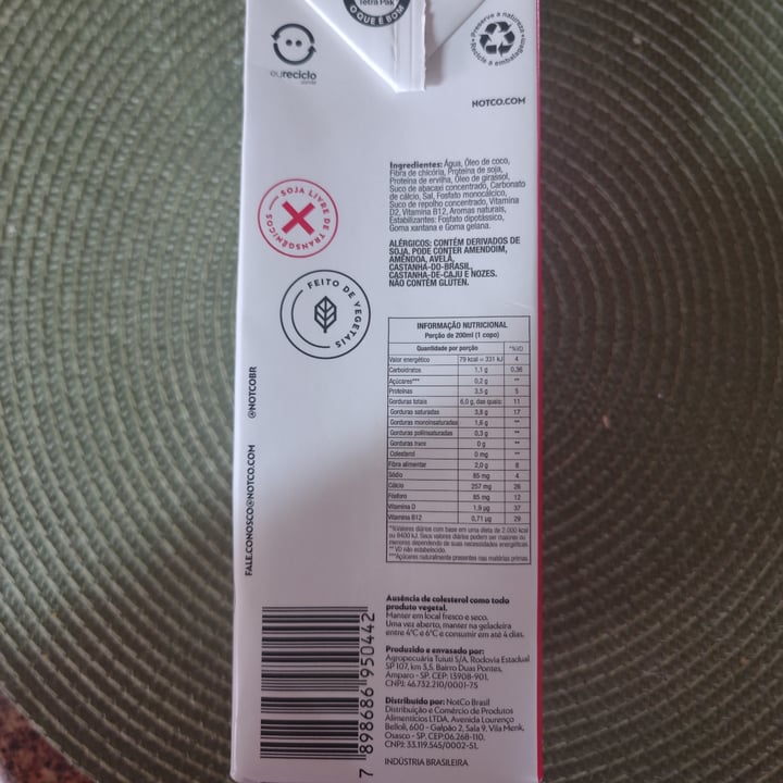 review photo of NotCo Not Milk Original shared by @valeria520 on 23 Jul 2022 - review
