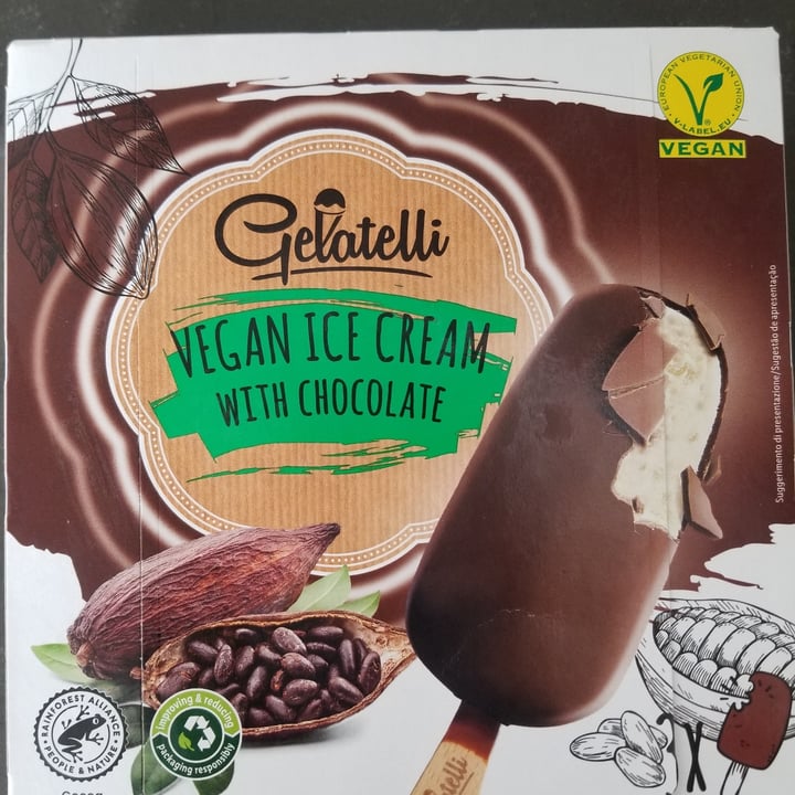 photo of Gelatelli Vegan Ice Cream With Chocolate shared by @mikimiki on  14 May 2022 - review