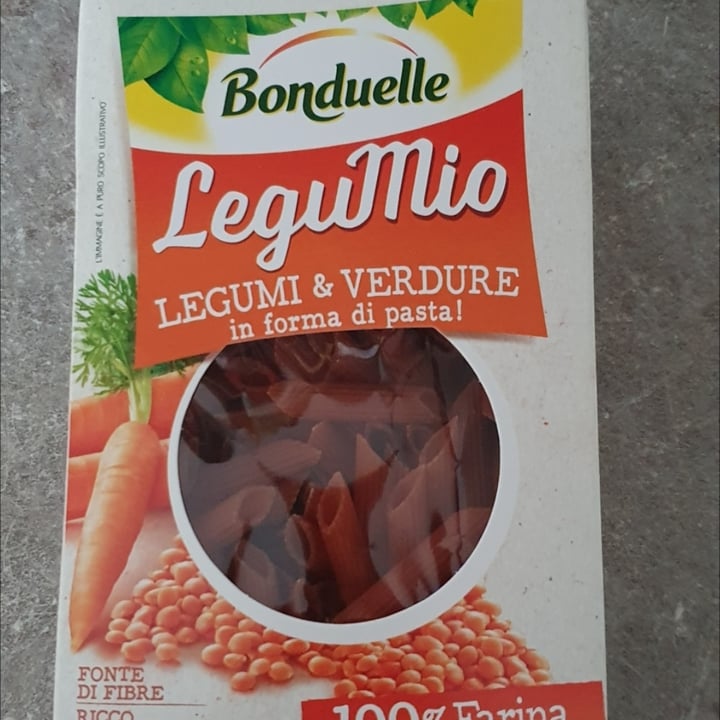 photo of Bonduelle Legumio - Fusilli di farina di lenticchie e carote shared by @marypupo95 on  18 Mar 2022 - review