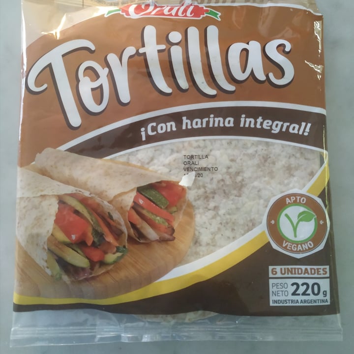 review photo of Orali Tortillas con Harina Integral shared by @luuciiaromero on 09 Jul 2020 - review