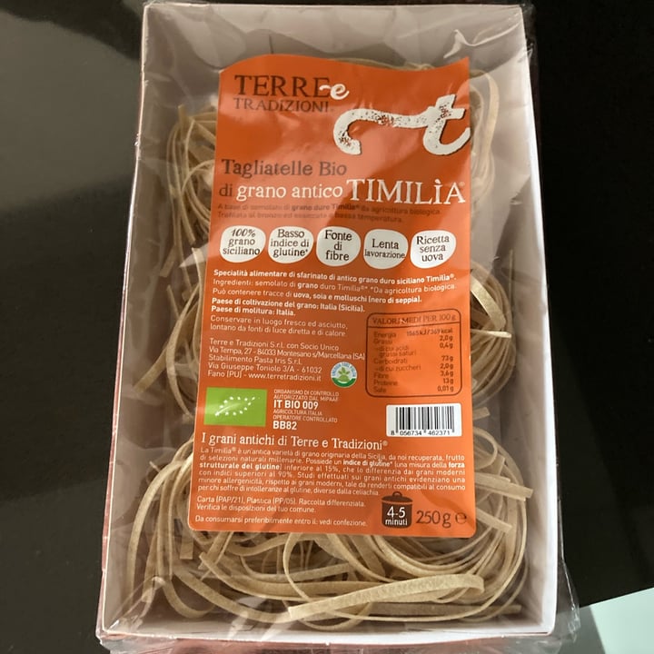 review photo of Terre e tradizioni tagliatelle di grano Timilia shared by @helenax on 11 Sep 2022 - review