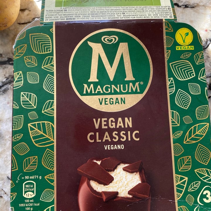 photo of Magnum Dairy Free Classic shared by @erebusrc on  31 May 2020 - review
