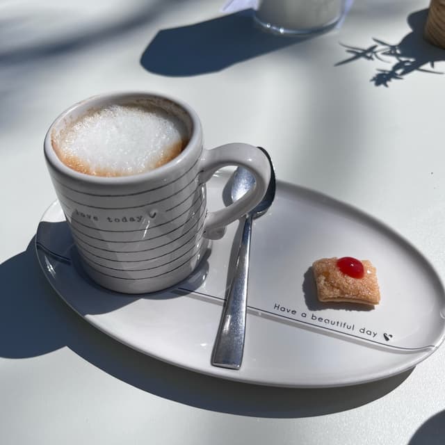 Foto do prato “caffè macchiato soia”