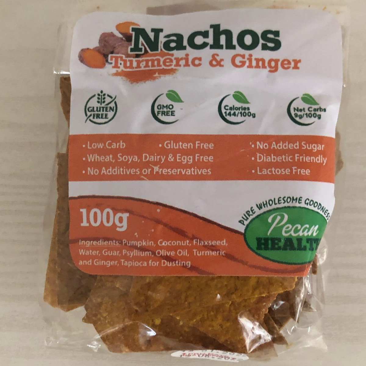 Pecan Health Turmeric and Ginger nachos Reviews abillion