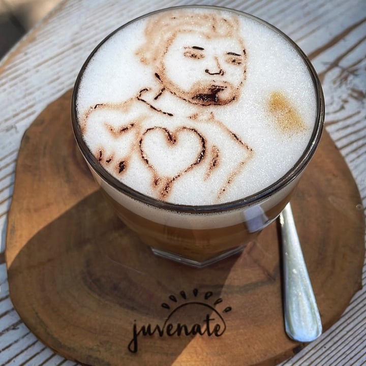 photo of Juvenate Cappuccino with Oat Milk shared by @capetownvegan on  21 Nov 2022 - review