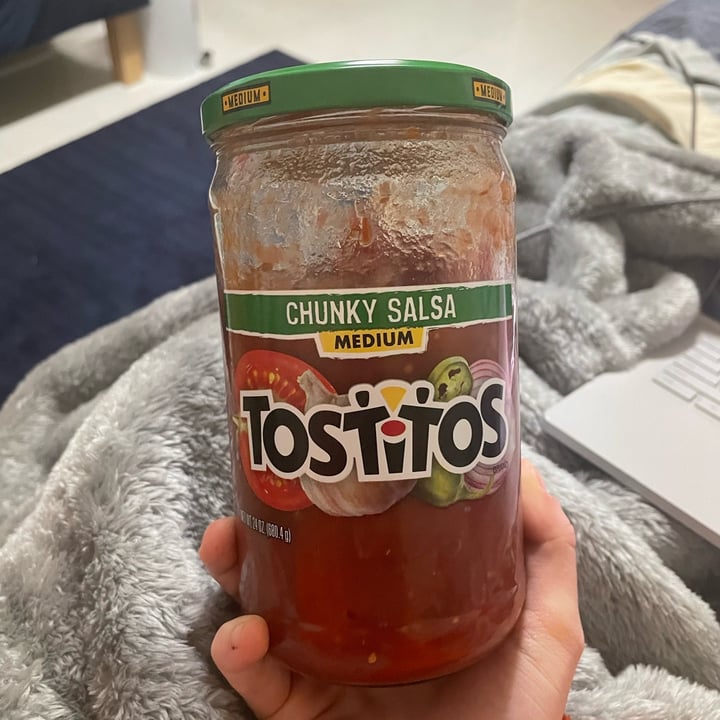 review photo of Tostitos Chunky Salsa Medium shared by @ashleymccallum on 05 Apr 2022 - review