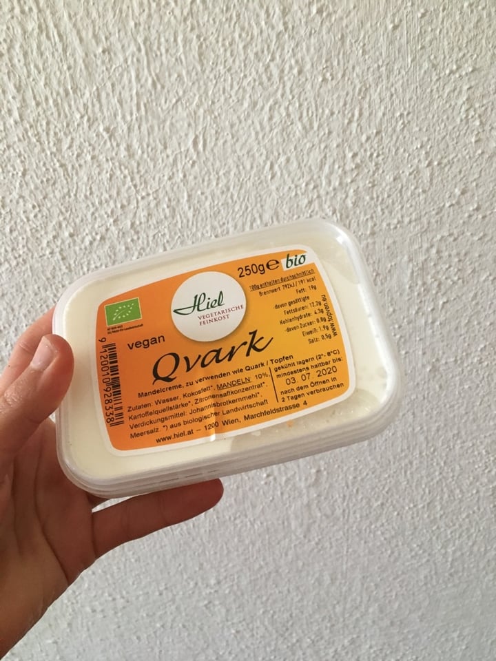 photo of Hiel - vegetarische Feinkost Qvark shared by @sophie3 on  13 Apr 2020 - review