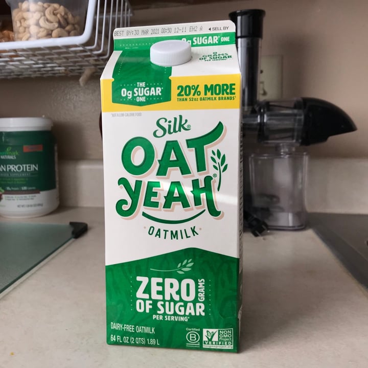 photo of Silk Oat Yeah The 0g Sugar One shared by @oddish on  15 Mar 2021 - review