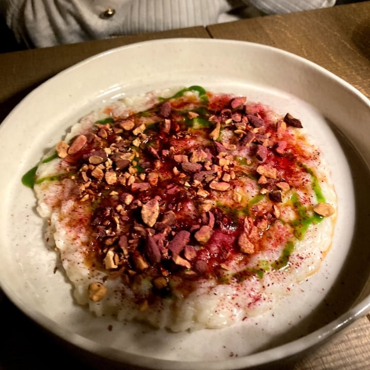 review photo of Hostaria Dietro Le Quinte Riso, Topinambur, vermouth,Mandorle e levistico shared by @martifaber on 13 Mar 2022 - review
